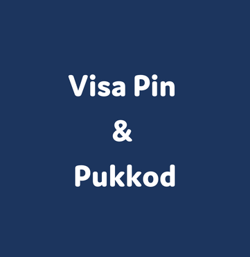 Visa Pin & Puk