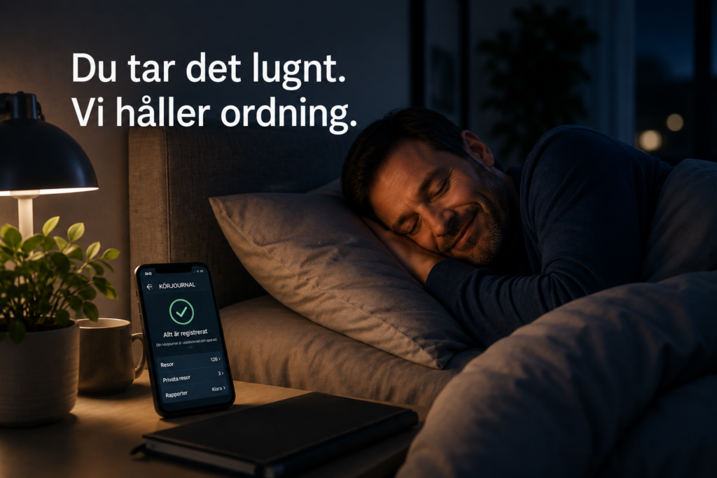 Digital körjournal ger trygghet