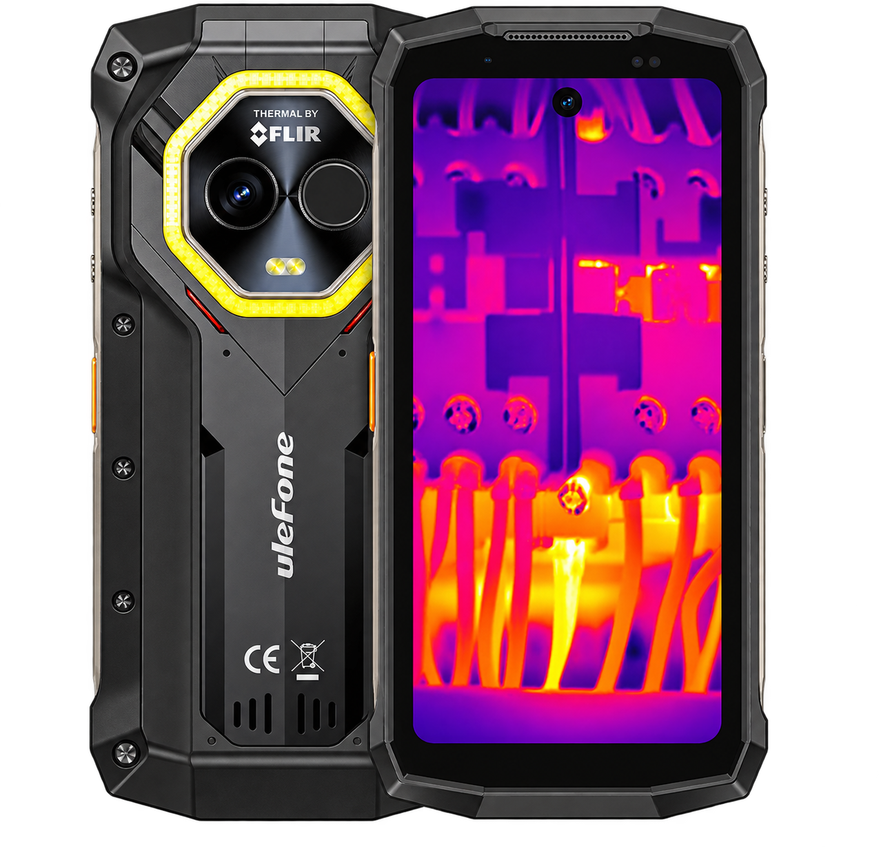 Ulefone Armor Mini 20T Pro 5G kompakt robust mobiltelefon med FLIR värmekamera