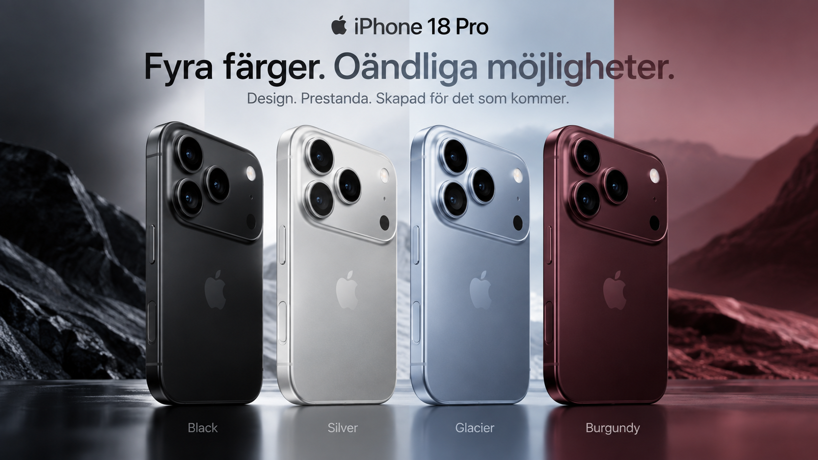 iPhone 18 Pro – nya färger