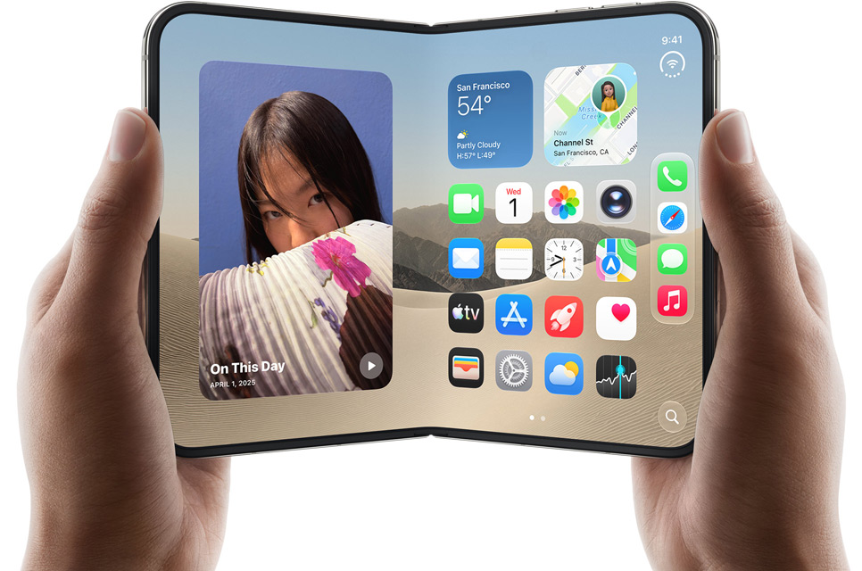 Apple iPhone Duo vikbar mobiltelefon för företag