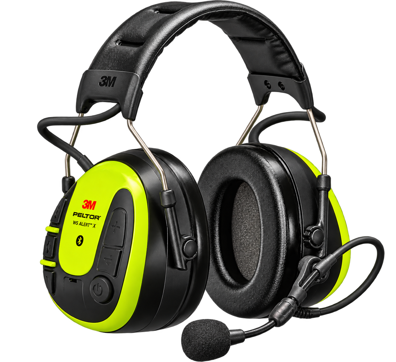 Peltor 3M™ PELTOR™ WS™ ALERT™ X Headset – headset för kommunikation och hörselskydd i bullriga arbetsmiljöer