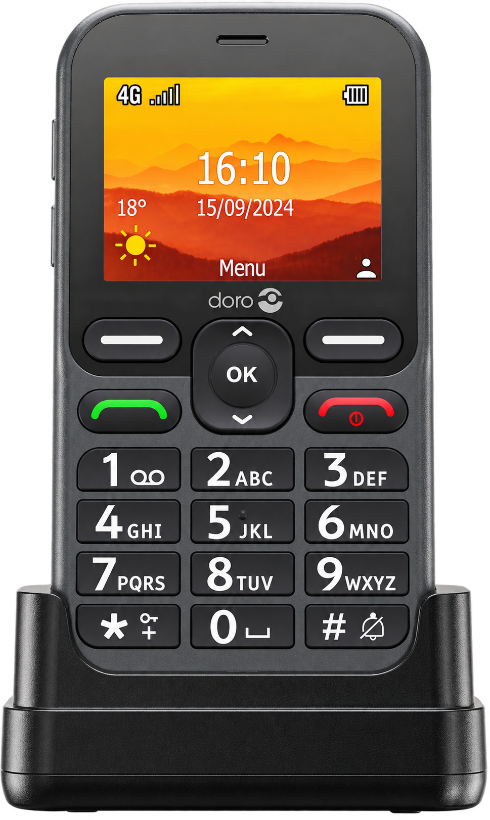 Doro Leva L10 4G telefon för företag