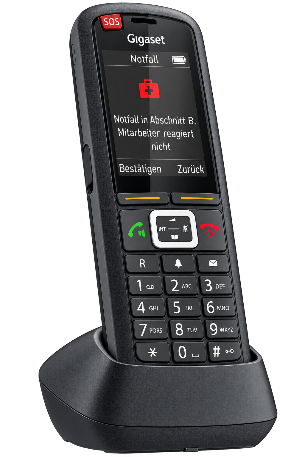 Gigaset R700H PRO robust DECT-telefon för företag