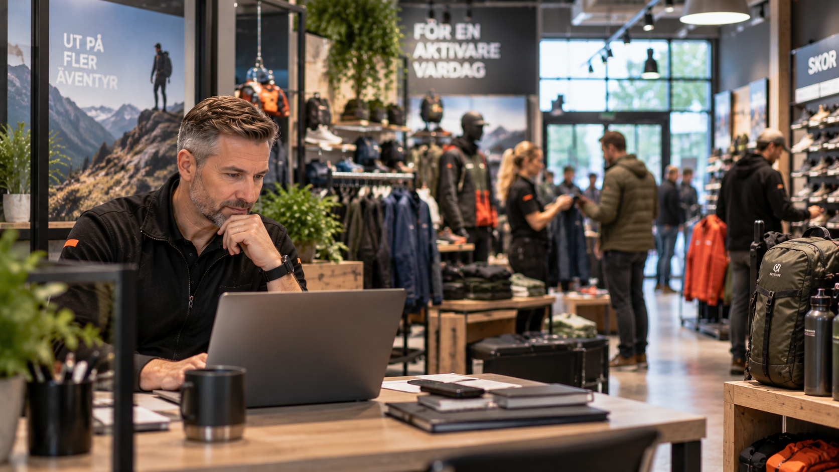 Följ upp butikens kundsamtal